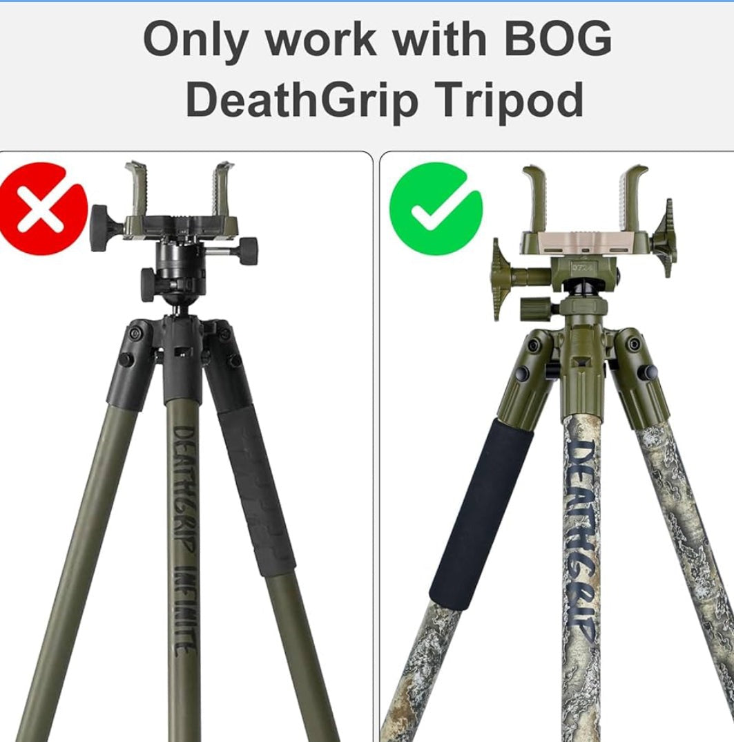ARCA Ball Head Converter Adapter for BOG DeathGrip