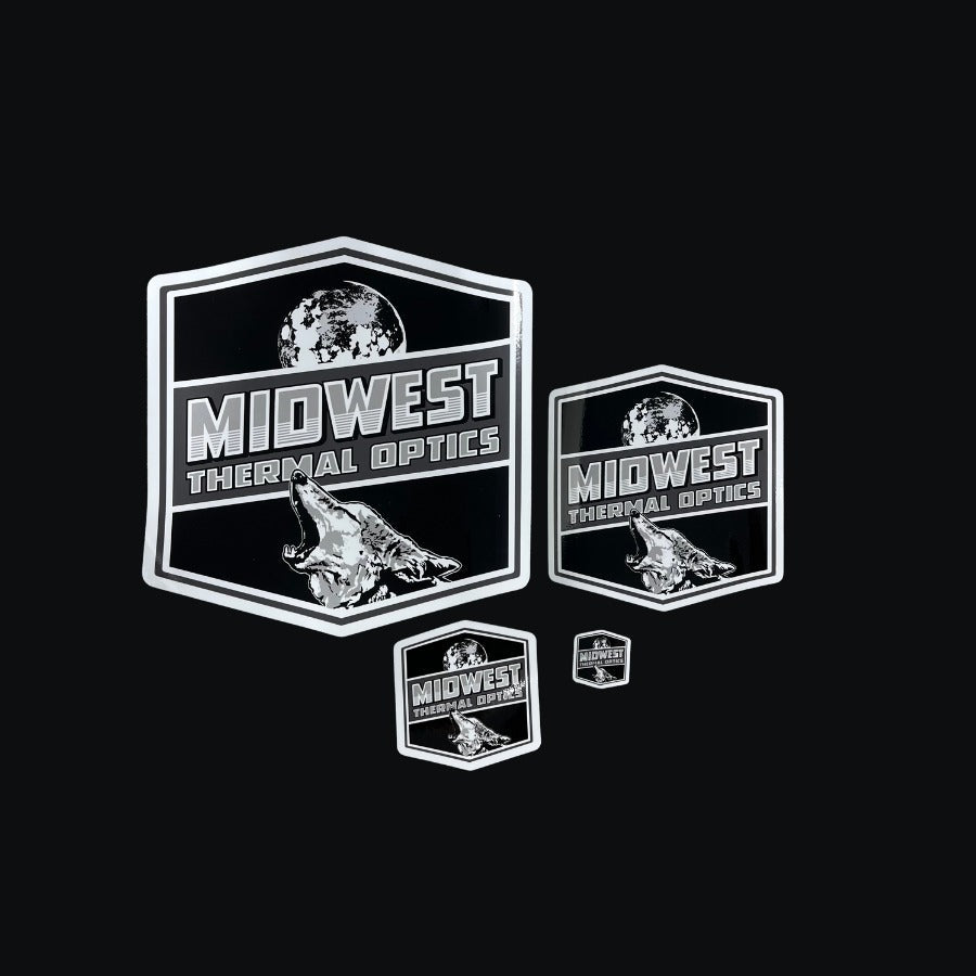Midwest Thermal Optics 10-Pack Sticker Bundle – Waterproof Decals