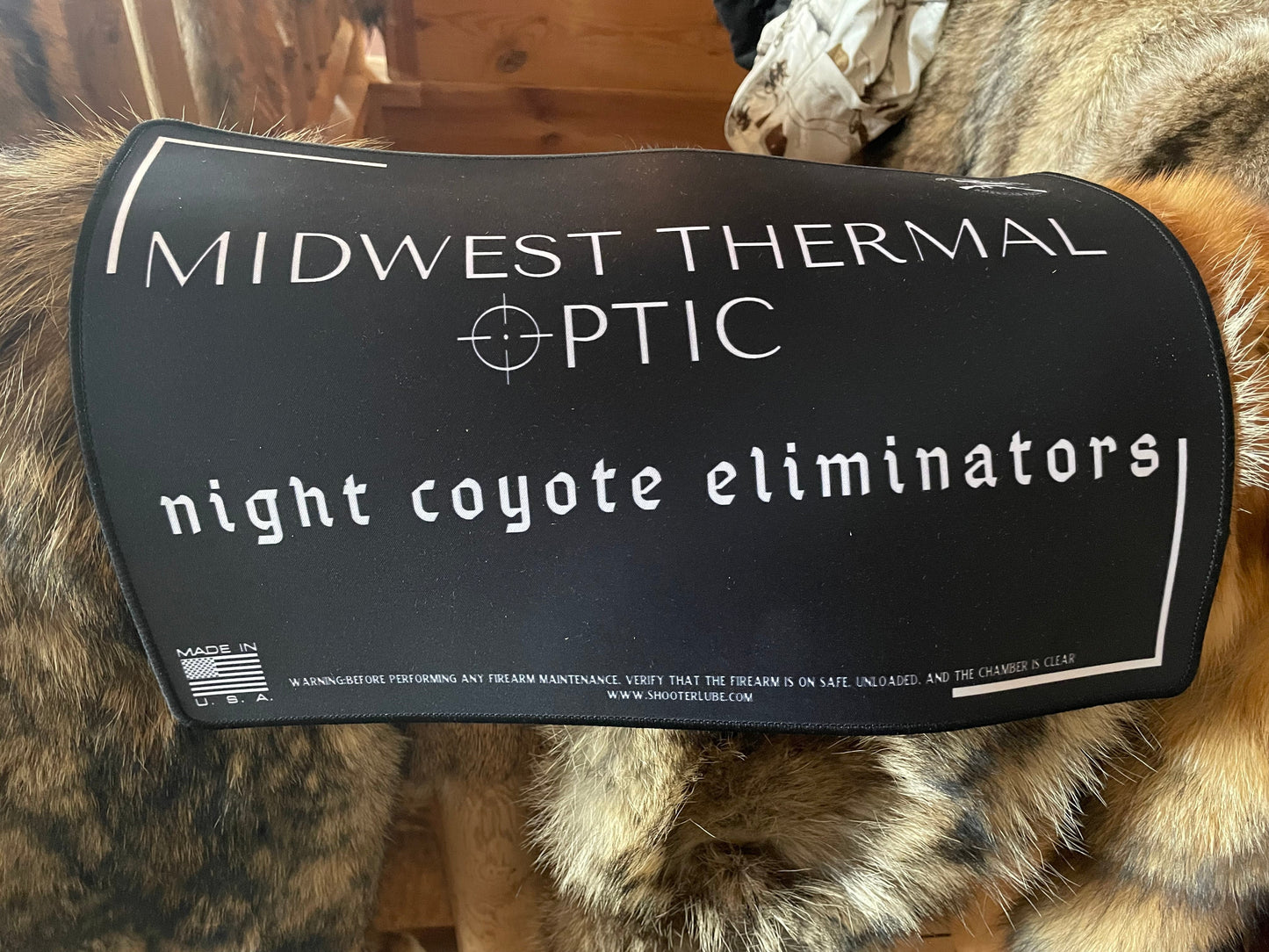 Logo Gun Cleaning Mat