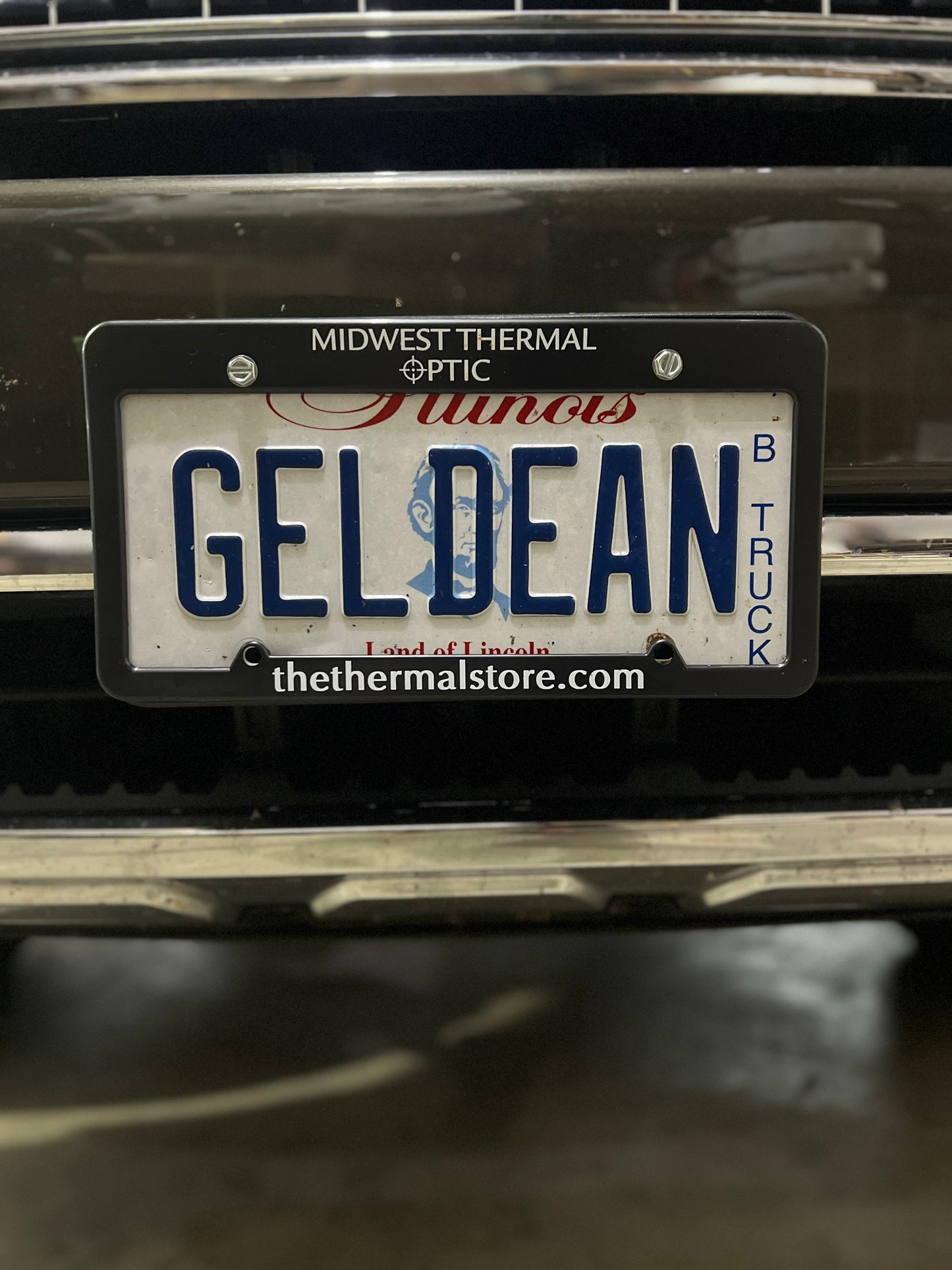Midwest Thermal License Plate Cover