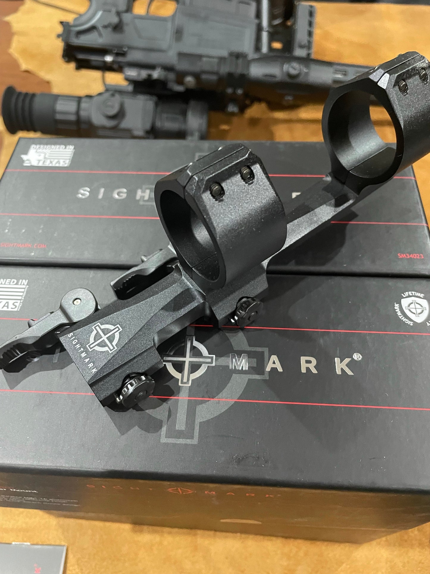 Sightmark Tactical 30mm Fixed Cantilever Mount (Nocpix L35R & Thermion Mount)