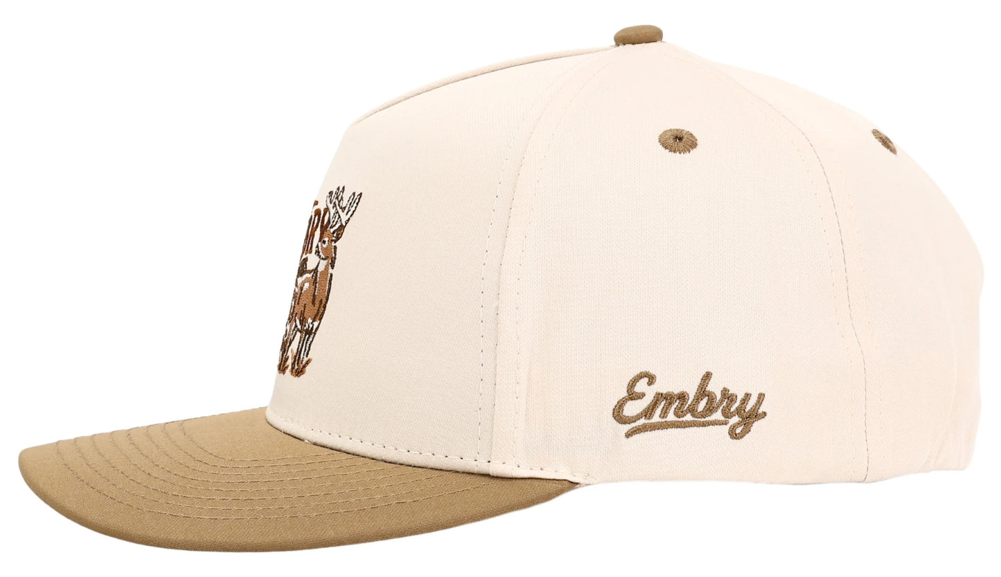 Embry Outdoors Typical Trucker Hat - Cream/Tan