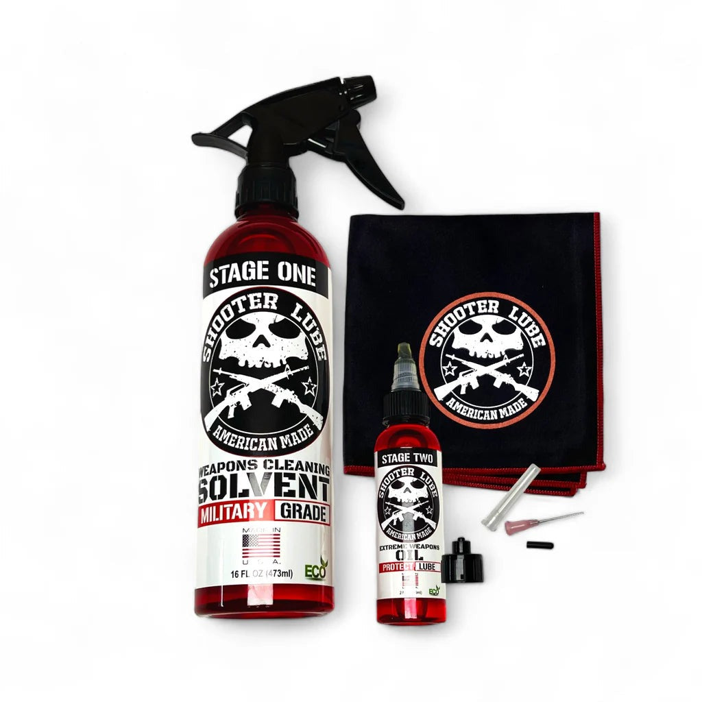 Shooter Lube® Military Grade Precision Cleaning & Oil Complete Kit