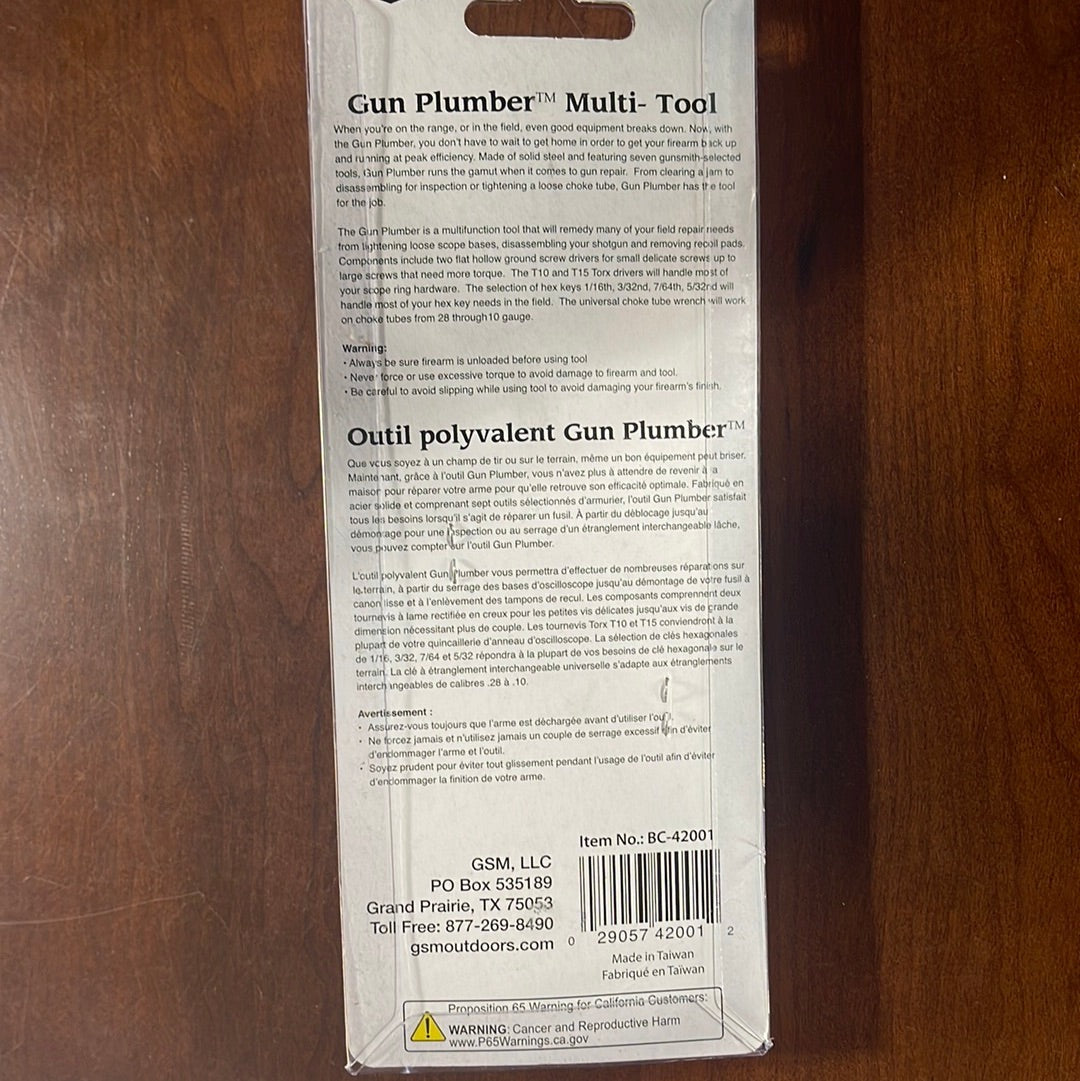 Gun Plumber Multi Tool