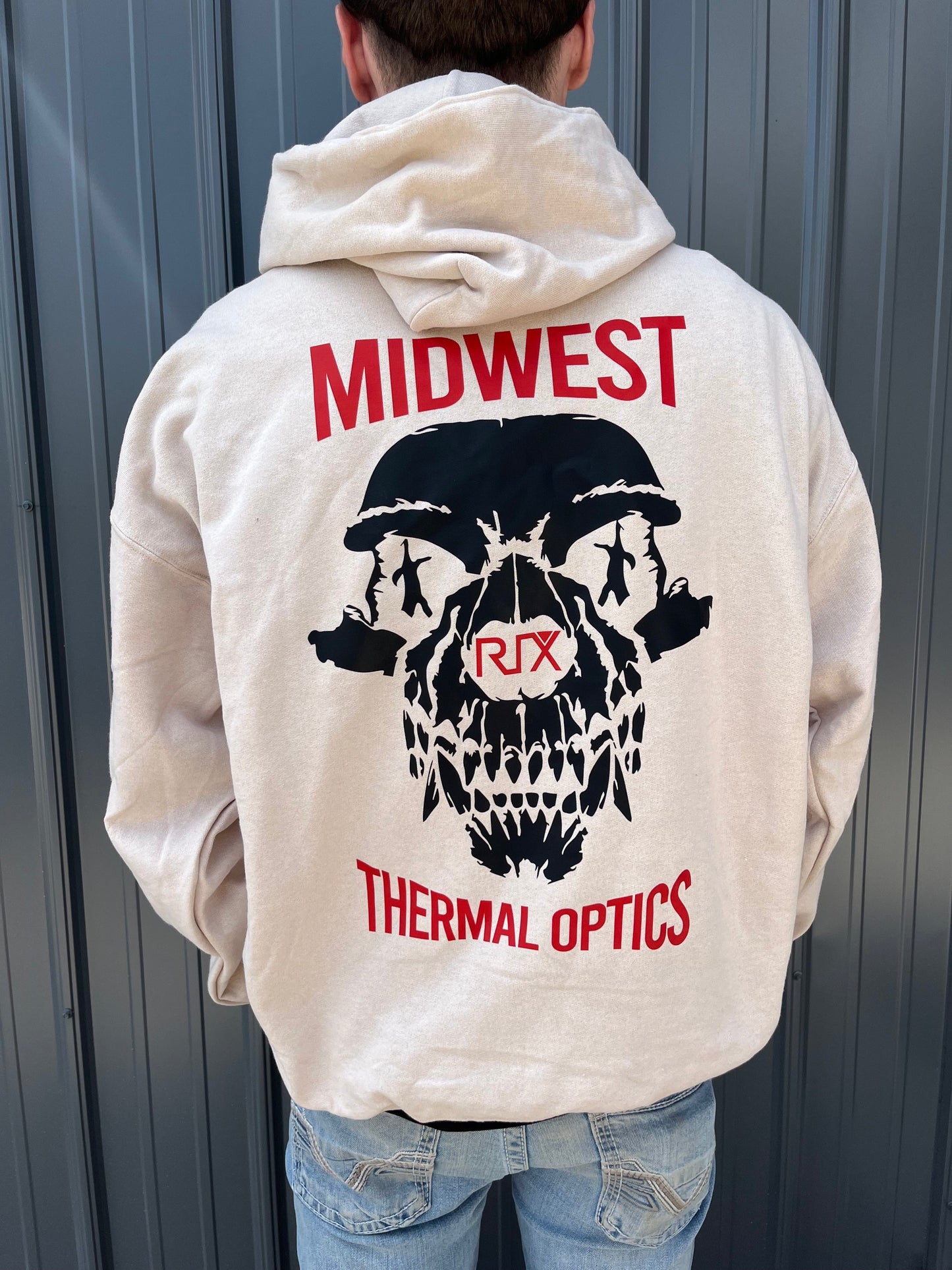 RIX Optics Skull Hooded Sweatshirt