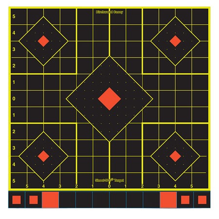 SHOOT•N•C® 12 Inch SIGHT-IN 12 Targets 144 PASTERS
