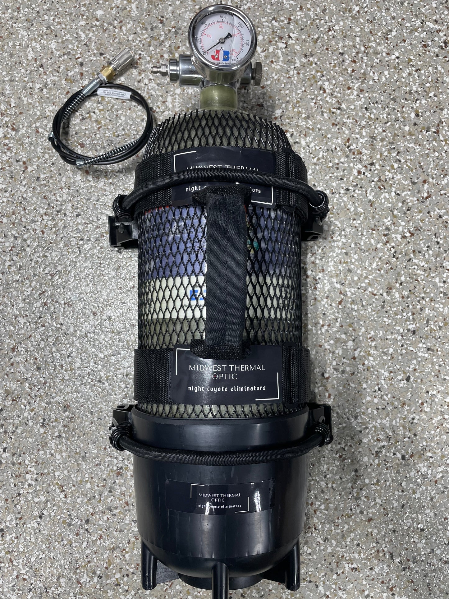 Air Tank 410 Cu In/74 Cu Ft 4500 PSI Tank *PICK UP ONLY*