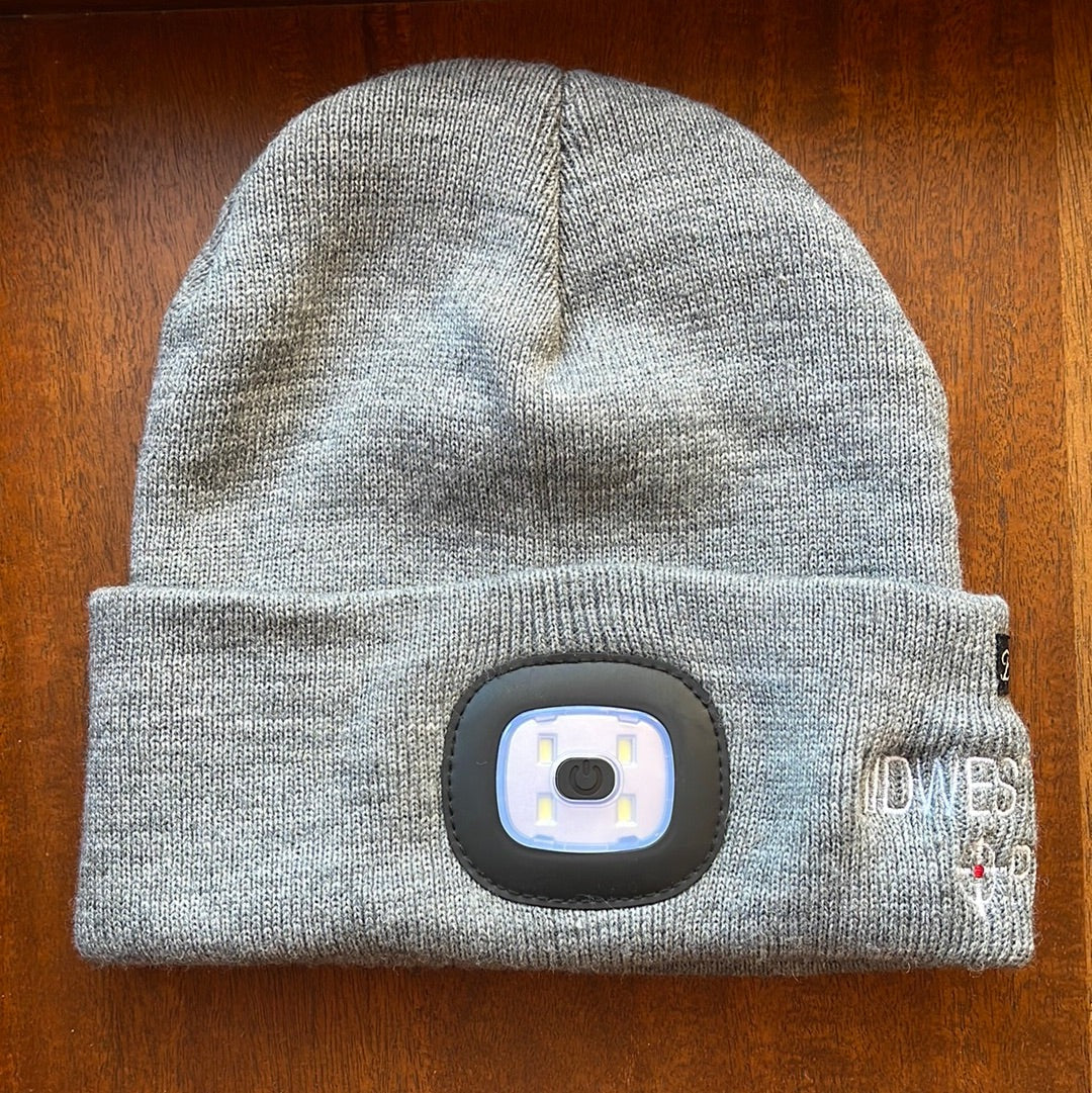 Midwest Thermal Optics LED Beanie – Rechargeable Lighted Winter Hat