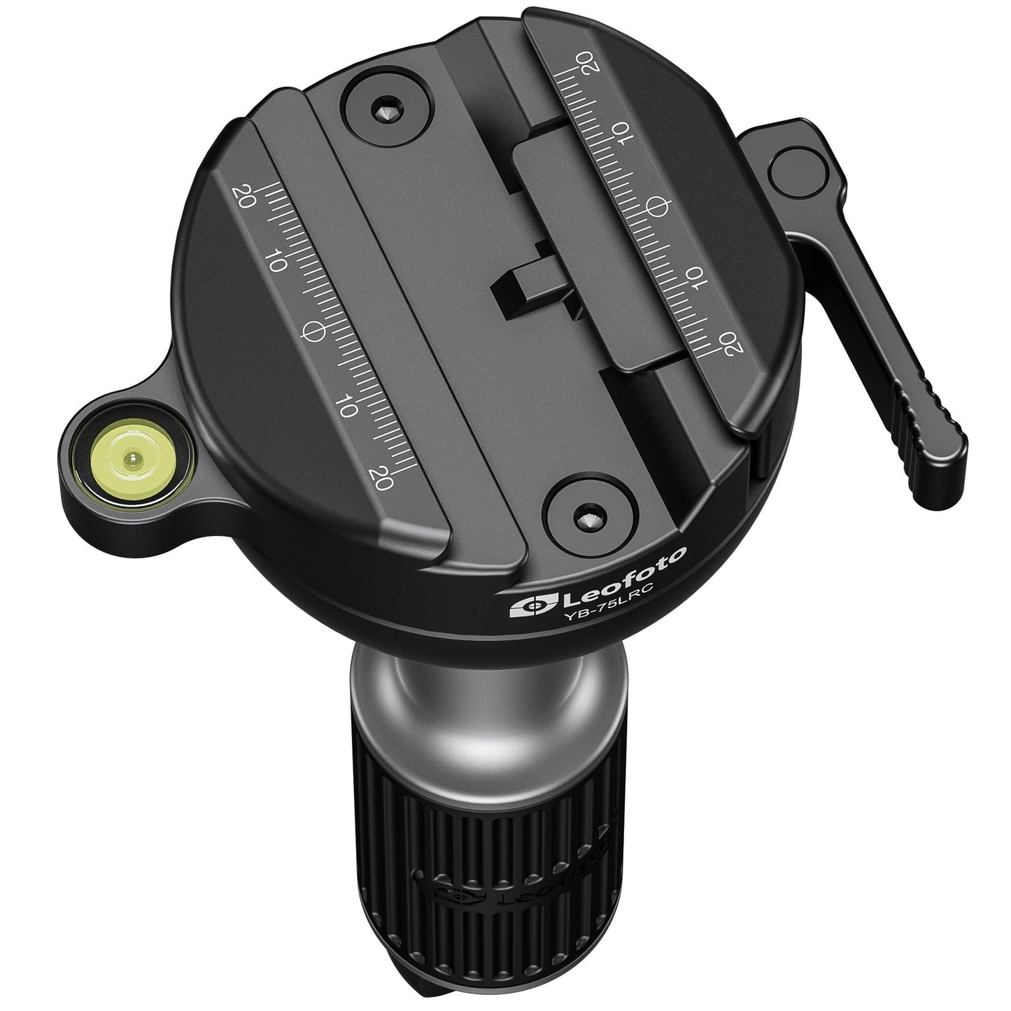 YB75 LRC & BA-75 Leofoto Package Leveling Head W/ Large Handle & Bowl