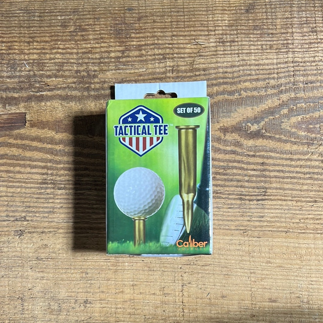 Caliber Gourmet Tactical Golf Tees Brass Plastic (50ct)