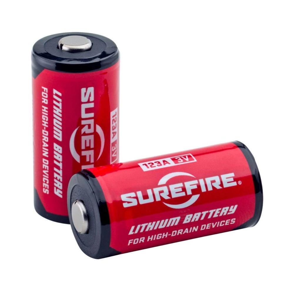 SureFire 123 Lithium Batteries 12 pack (NON-RECHARGABLE)
