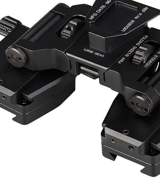 Binocular Bridge Folding Arm Mount Bracket for PVS14 Dual Night Vision Mount Replica