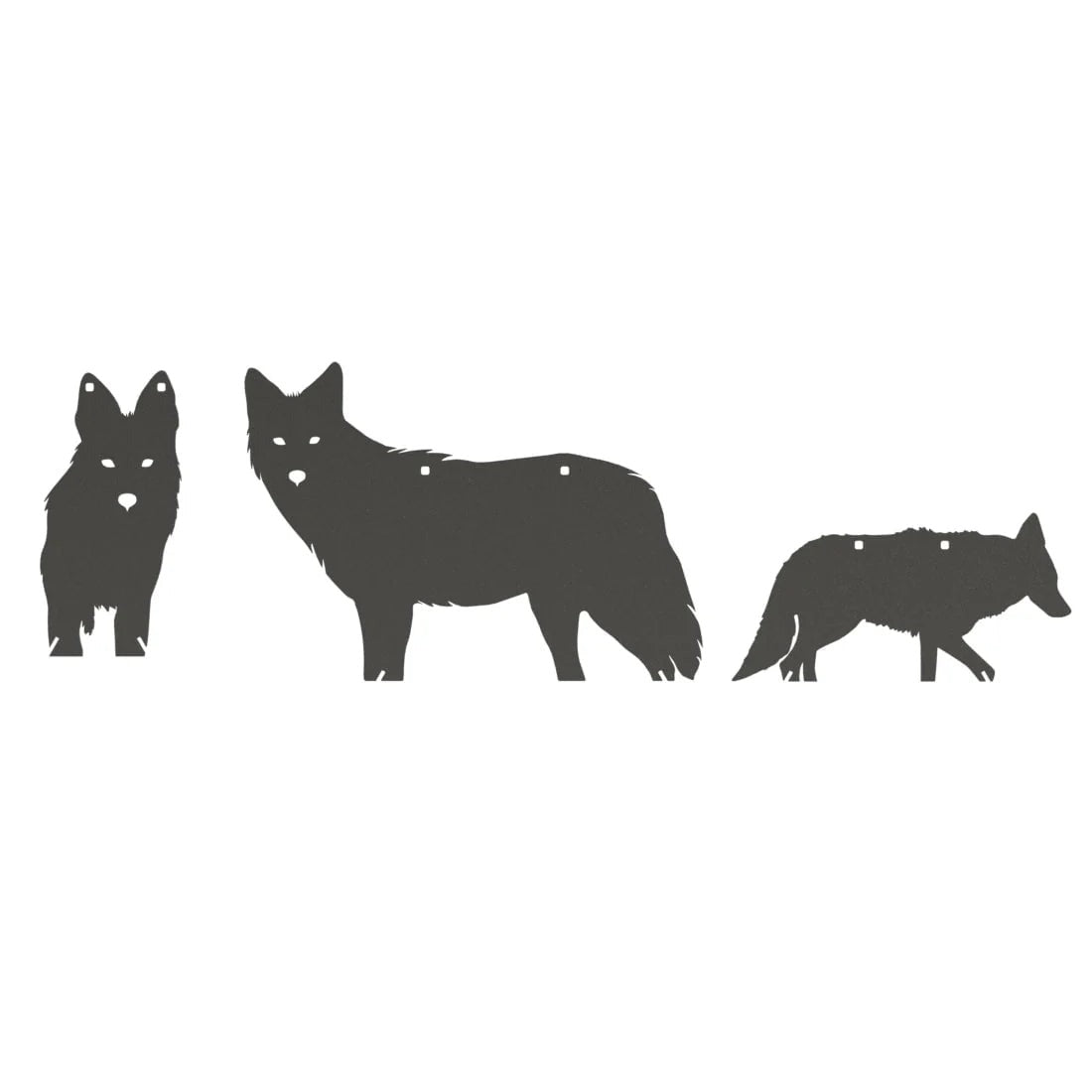 AR500 Coyote Target W/ REACTIVE Vital - Small