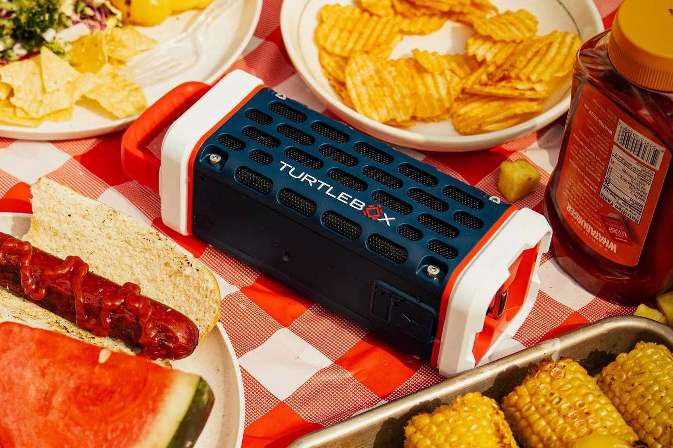 Turtlebox Ranger Bluetooth Speaker (Red, White, Blue)