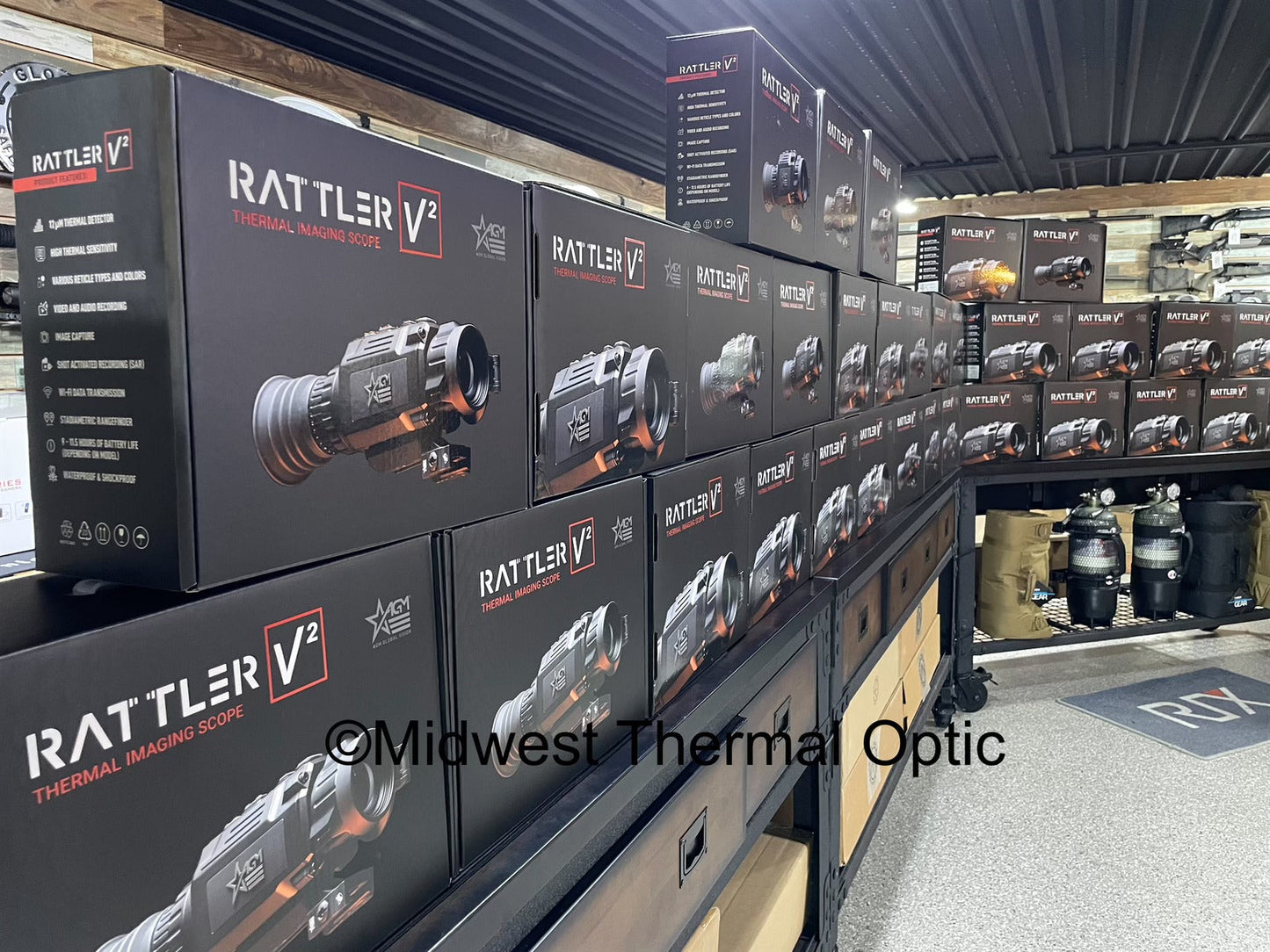 🔥 Sale! Rattler V2 25 256 Thermal Scope