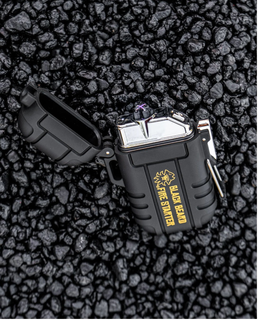 Black Beard ARC Plasma Lighter (Wind & Waterproof)
