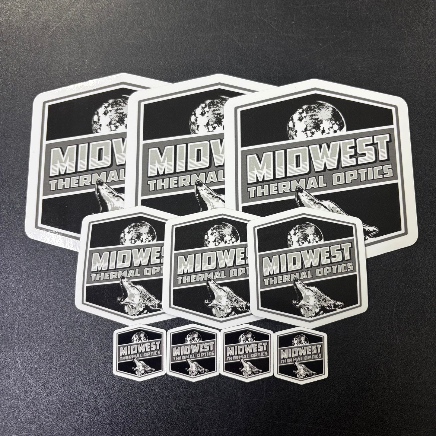 Midwest Thermal Optics 10-Pack Sticker Bundle – Waterproof Decals