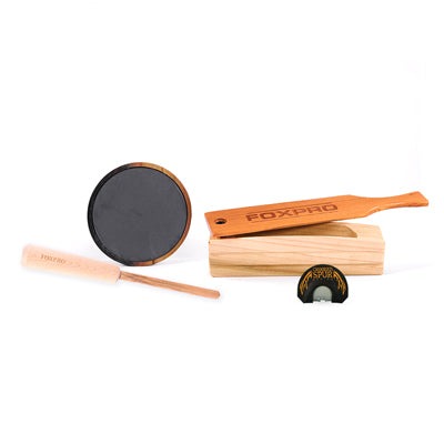 FOXPRO Turkey Combo Pack w/Box, Slate, & Diaphragm Calls TURKCOMBO