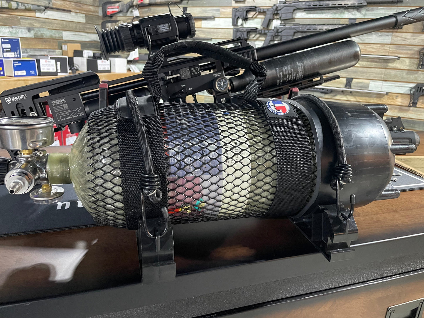 Air Tank 410 Cu In/74 Cu Ft 4500 PSI Tank *PICK UP ONLY*
