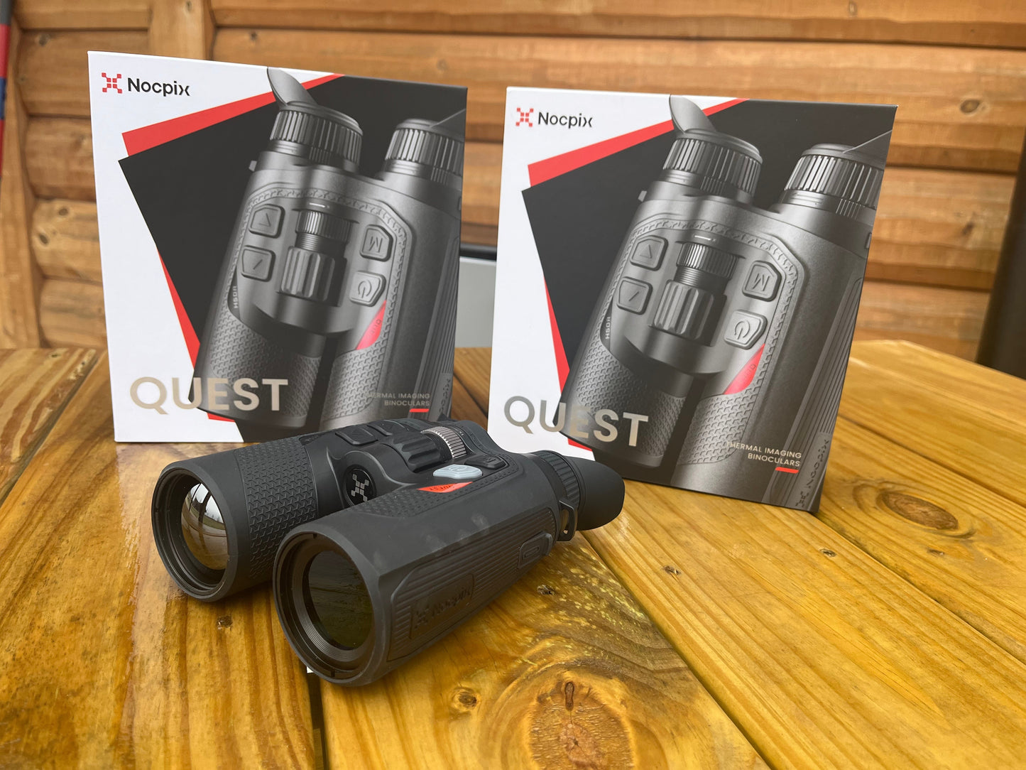 Nocpix Quest H50R Rangefinding Thermal Binocular 640 LRF 50 MM