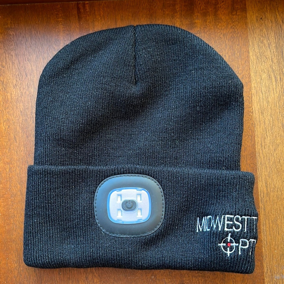 Midwest Thermal Optics LED Beanie – Rechargeable Lighted Winter Hat