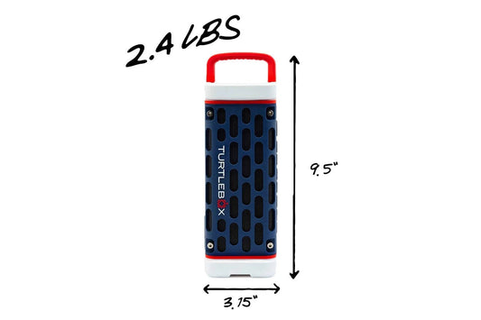 Turtlebox Ranger Bluetooth Speaker (Red, White, Blue)