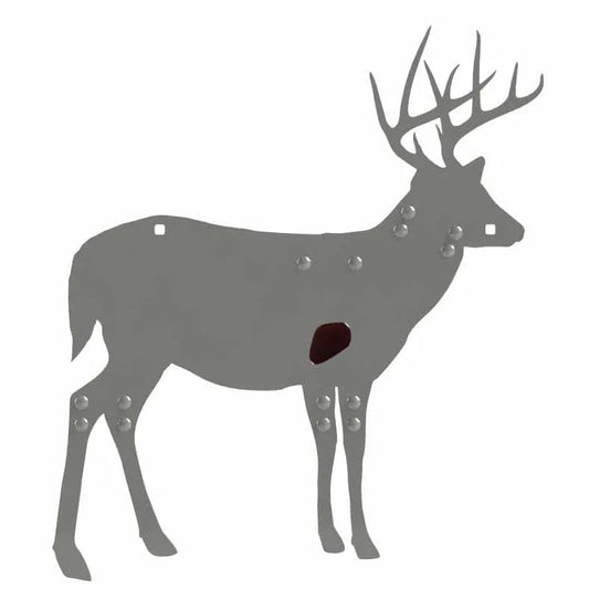 Whitetail Deer Steel Target - 50% Scale with Legs
