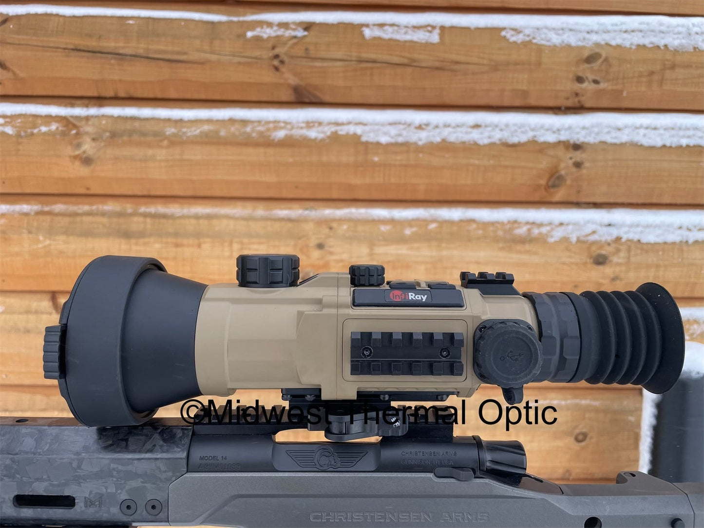 🔥250th Anniversary Sale! InfiRay Outdoor RICO HYBRID 640 75mm Thermal Scope HYH75W