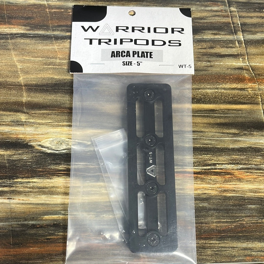 Warrior Tripods Arca Plates (3", 5", 9")
