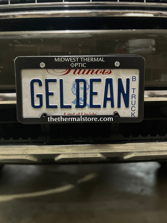 Midwest Thermal License Plate Cover