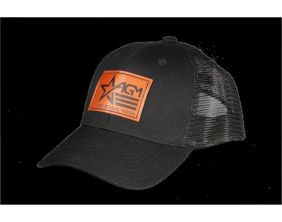 AGM Global Vision Leather Patch Hat