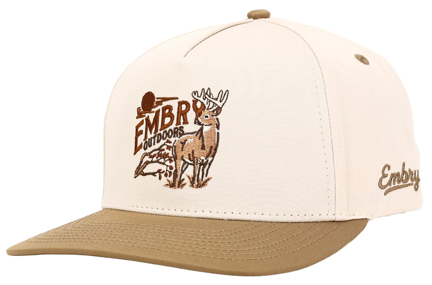 Embry Outdoors Typical Trucker Hat - Cream/Tan