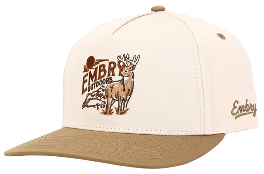 Embry Outdoors Typical Trucker Hat - Cream/Tan