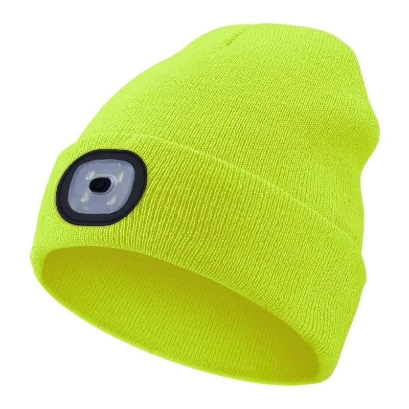 Midwest Thermal Optics LED Beanie – Rechargeable Lighted Winter Hat