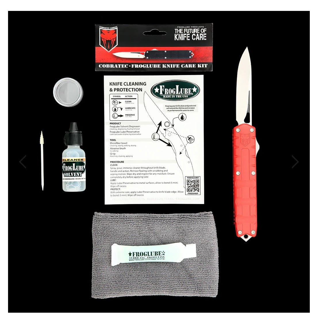 Frog Lube Care Kit Knife Cleaning Protection