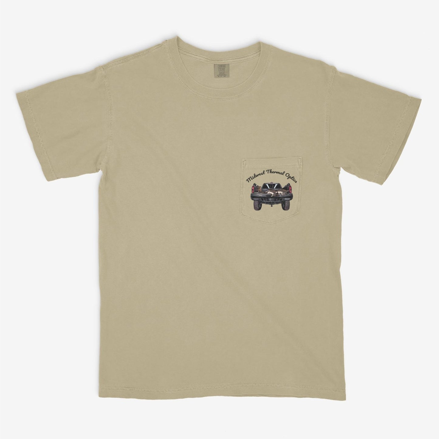 MTO Coyote Hunting Pocket T-shirt - Comfort Colors