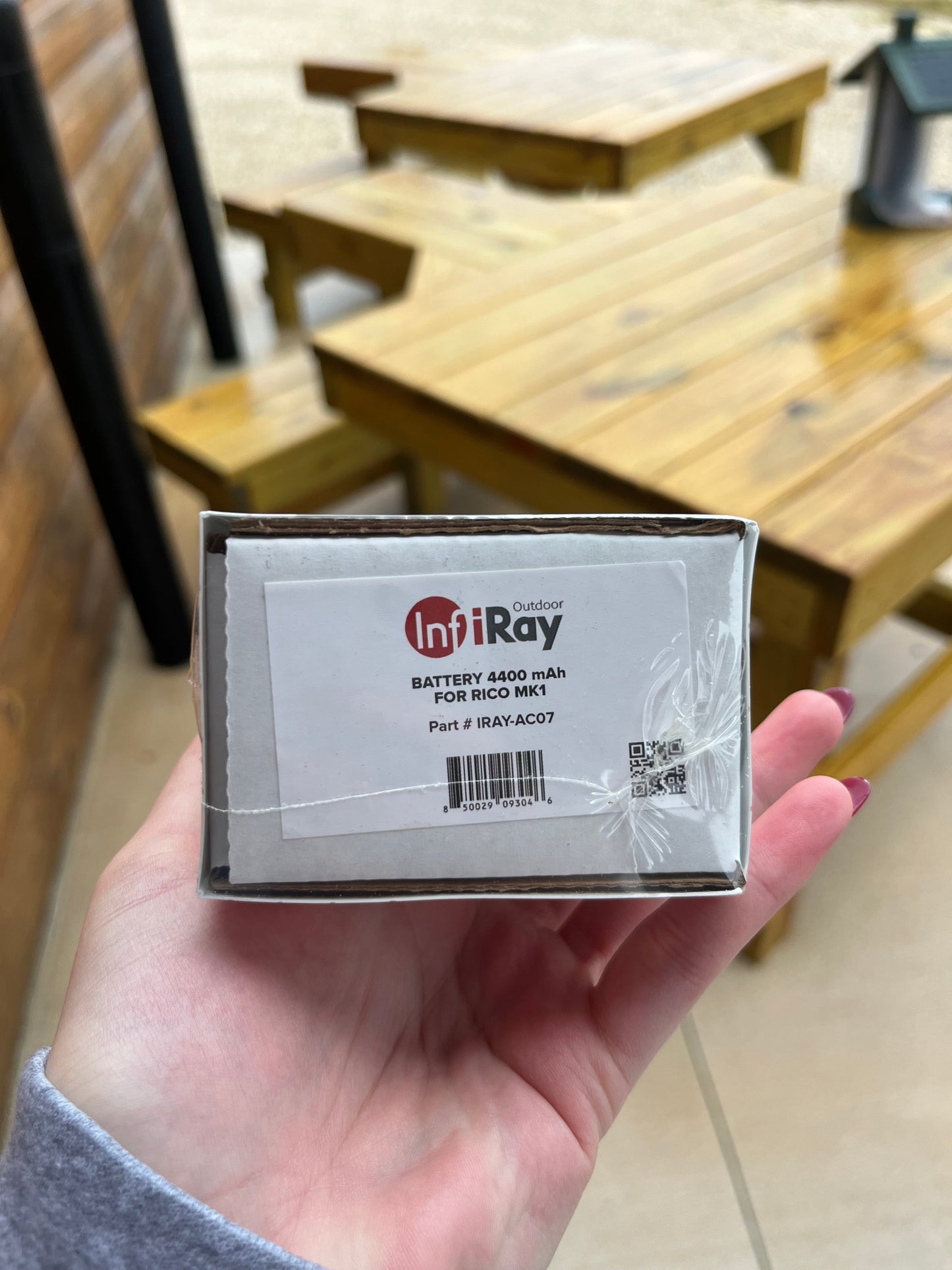USED InfiRay Outdoor Rico Mk1 IBP-1 4400 mAh Battery AC07
